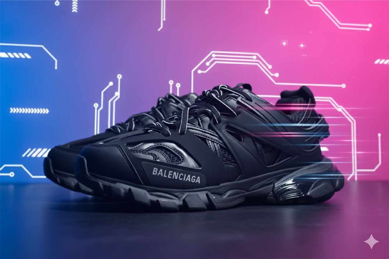 👟 Balenciaga Track - Blackout Edition | El Lujo Deportivo Que Define Tendencias 🚀