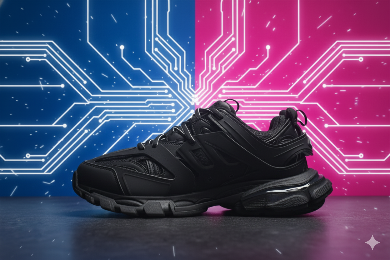👟 Balenciaga Track - Blackout Edition | El Lujo Deportivo Que Define Tendencias 🚀
