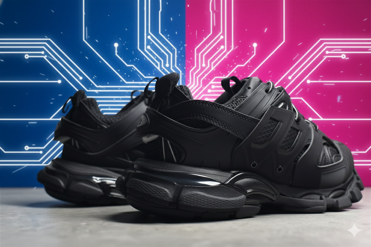 👟 Balenciaga Track - Blackout Edition | El Lujo Deportivo Que Define Tendencias 🚀
