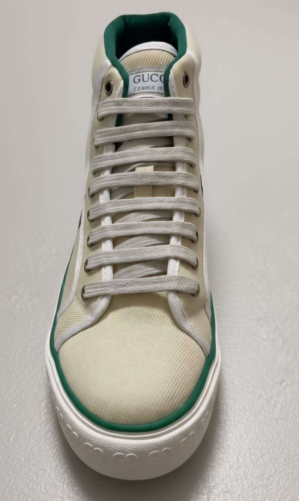 Gucci Tennis 1977 High-Top GG – Un Icono de Lujo en Lona