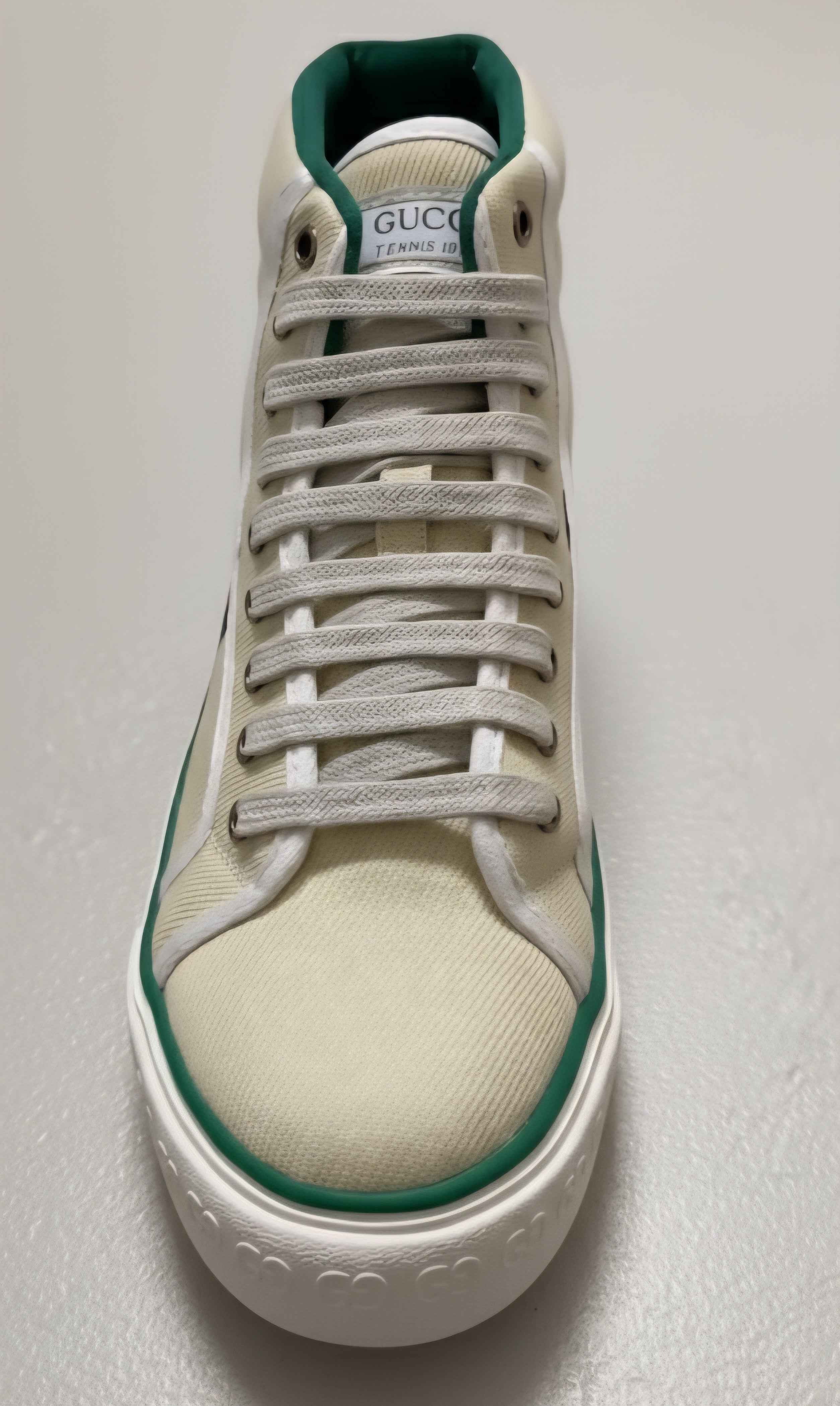 Gucci Tennis 1977 High-Top GG – Un Icono de Lujo en Lona
