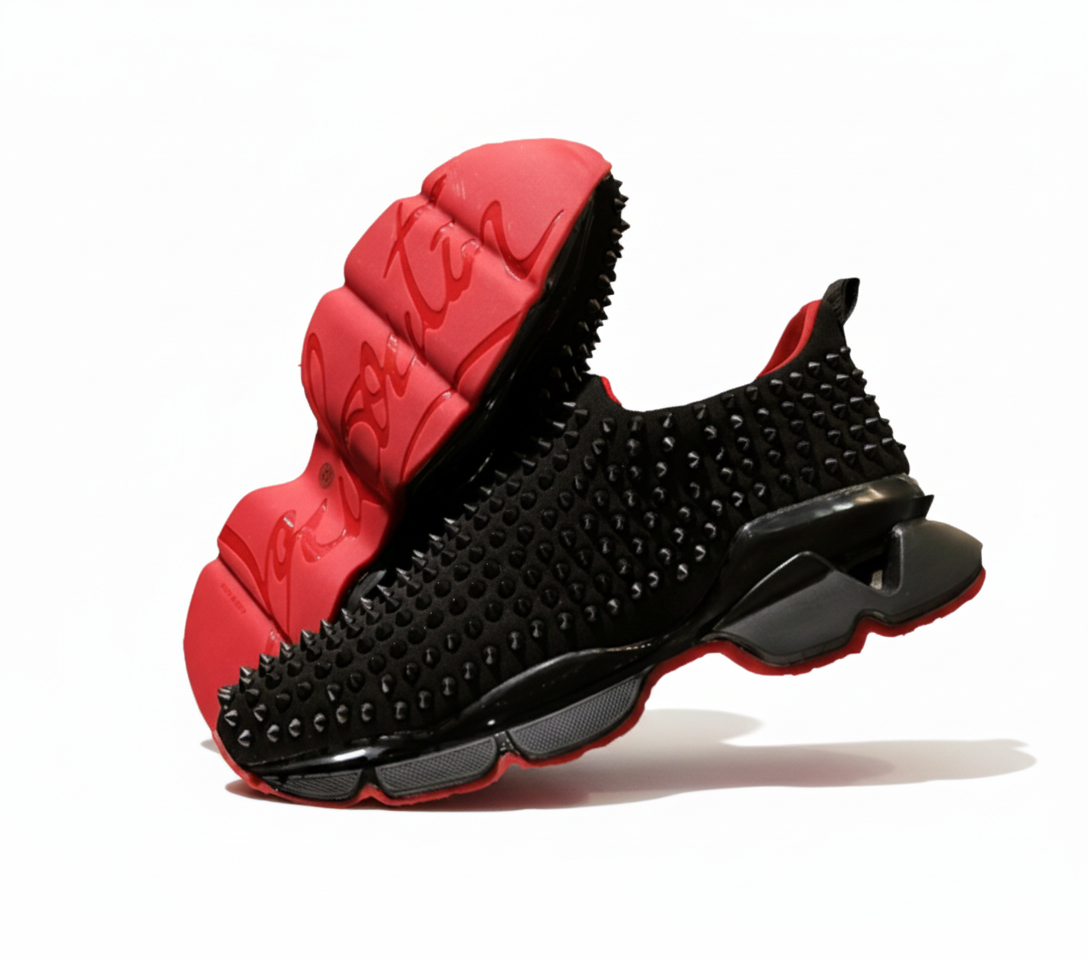 Zapatillas de Lujo con Púas "christian louboutin" - Edición Exclusiva